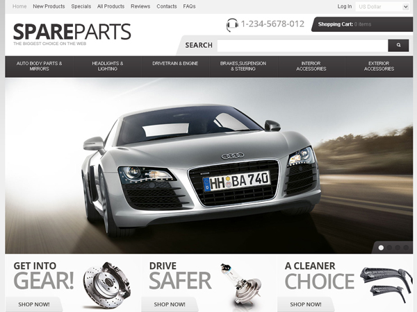 Thiết kế website ô tô | Thiết kế website xe máy