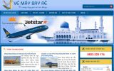 Thiết kế website vé máy bay