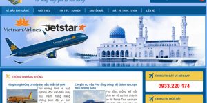 Thiết kế website bán vé máy bay giá rẻ