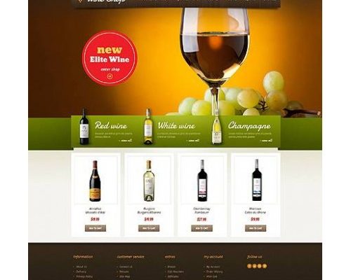 Thiết kế web bán rượu chuyên nghiệp
