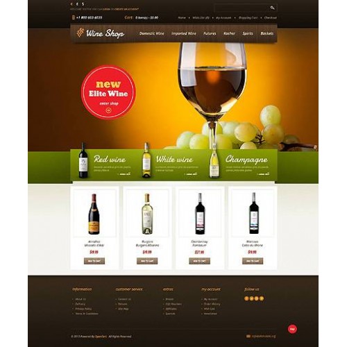 Thiết kế web bán rượu chuyên nghiệp