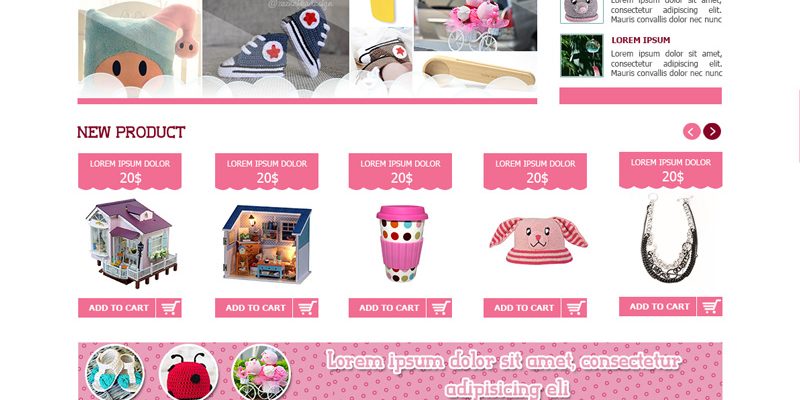 Thiết kế web bán đồ chơi trẻ em