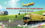 Thiết kế website vận chuyển logistics chuyên nghiệp, chuẩn SEO