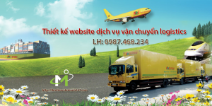 Thiết kế website vận chuyển logistics chuyên nghiệp, chuẩn SEO