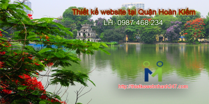 Thiết kế web giá rẻ tại Quận Hoàn Kiếm Hà Nội