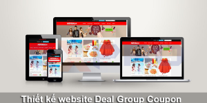 Thiết kế web deal, group coupon chuyên nghiệp
