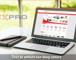 Thiết kế web bán camera, thiết bị giám sát chuyên nghiệp, lên Top Google