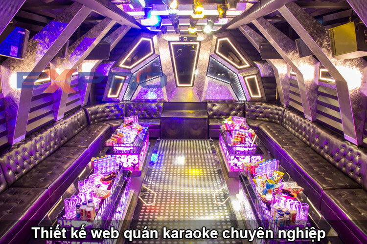 Thiết kế web quán karaoke chuyên nghiệp