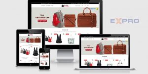 Thiết kế web bán túi xách thời trang online chuyên nghiệp chất lượng