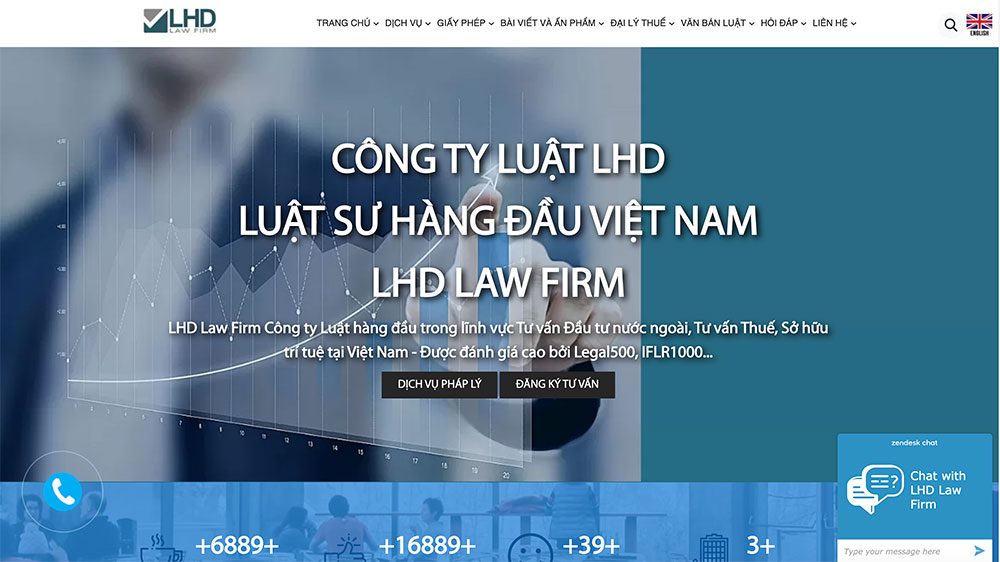 Website công ty luật