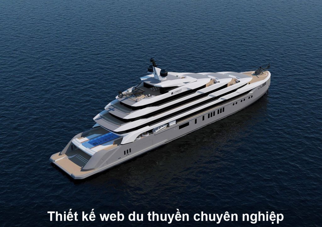 Thiết kế web du thuyền chuyên nghiệp