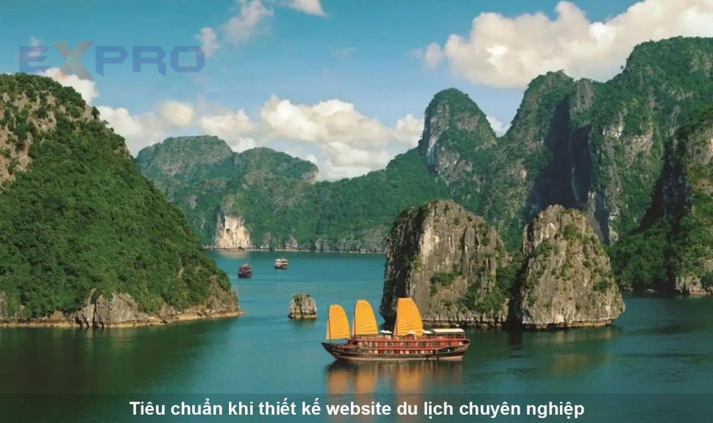 Tiêu chuẩn khi thiết kế website du lịch