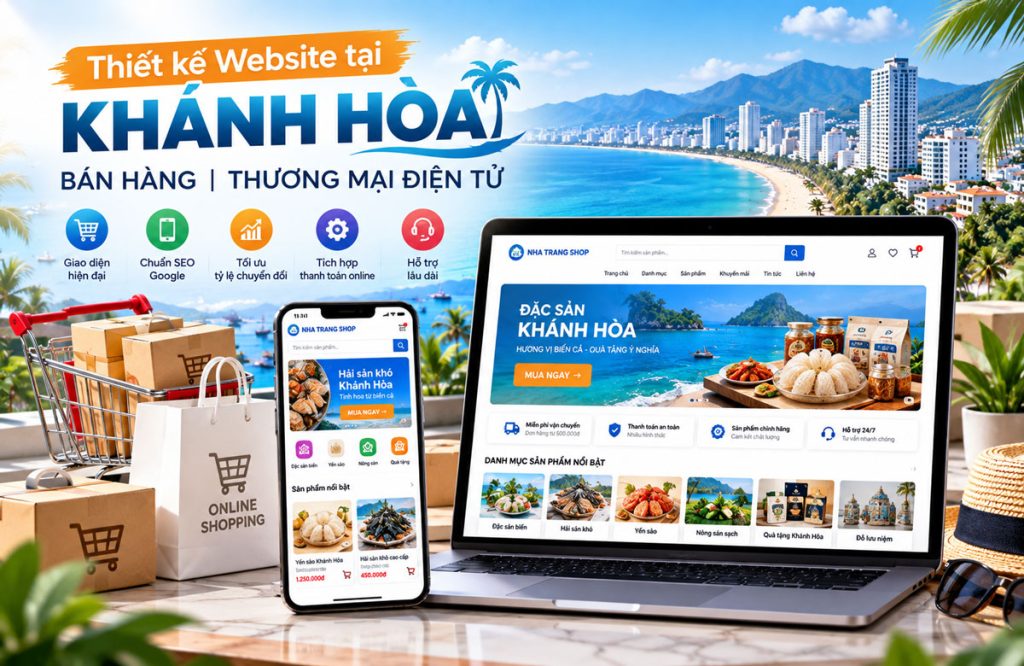 Thiết kế website bán hàng, thương mại điện tử