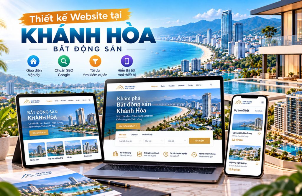 Thiết kế website bất động sản
