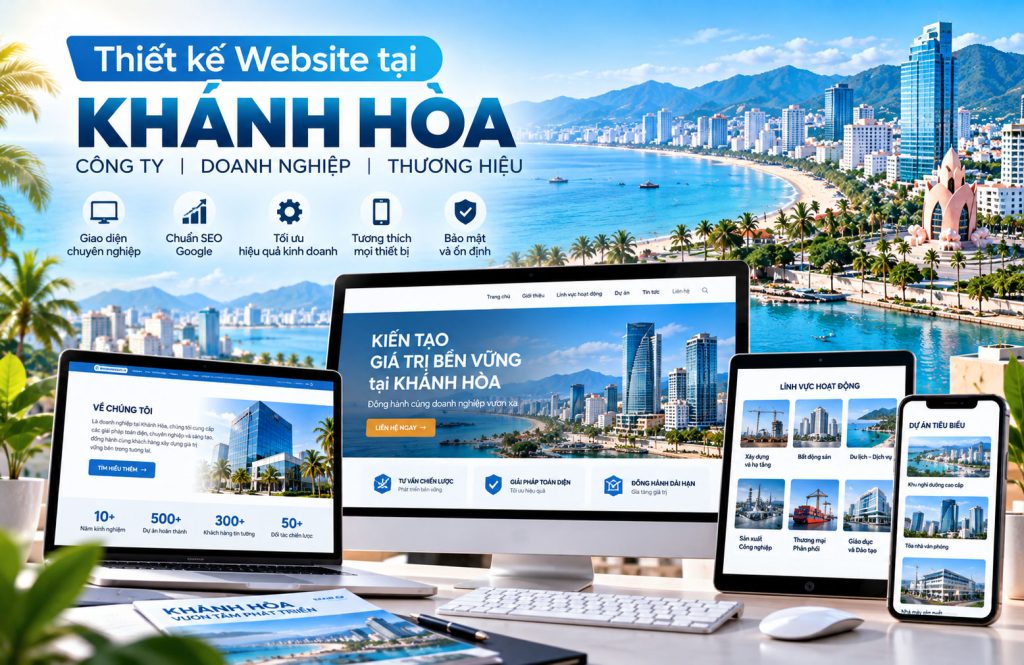 Thiết kế website công ty, doanh nghiệp
