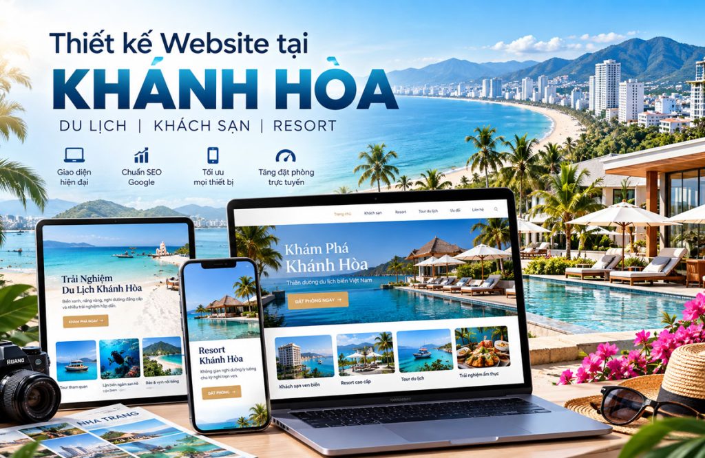 Thiết kế website du lịch, khách sạn và resort