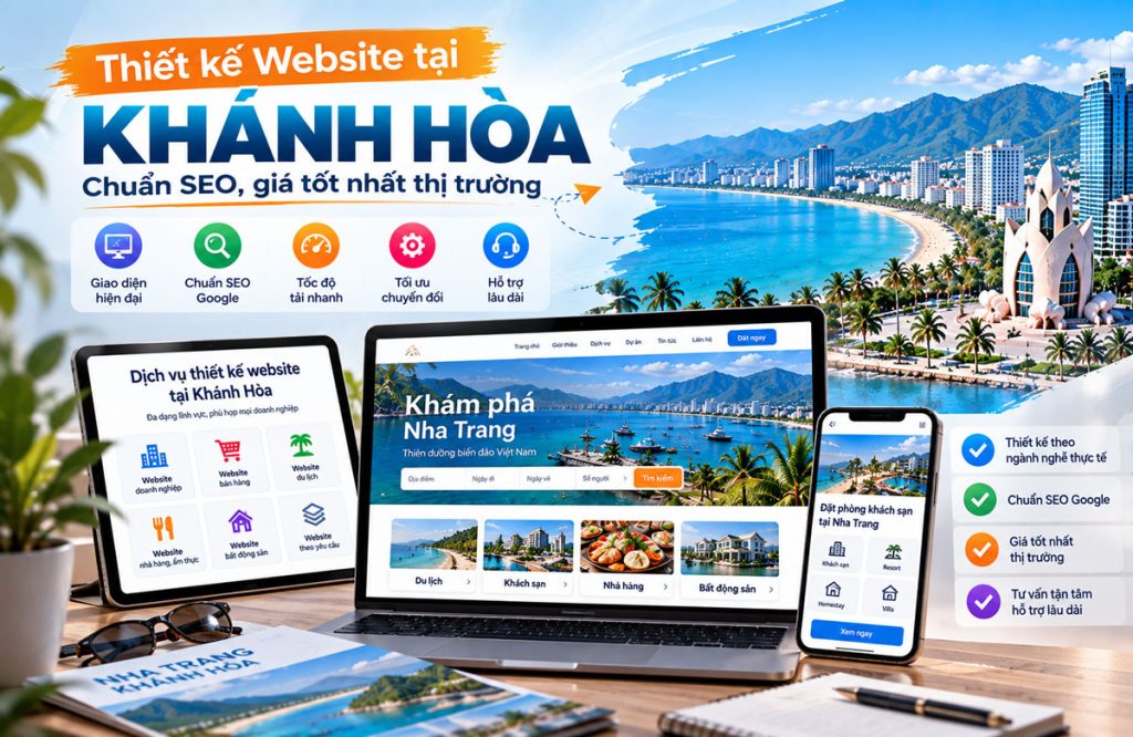 Thiết kế website tại Khánh Hoà
